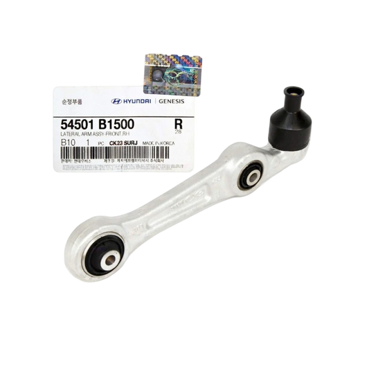 GENUINE 54501B1500 FRONT RIGHT Lateral Lower Control Arm GENESIS G80 G90 15-20