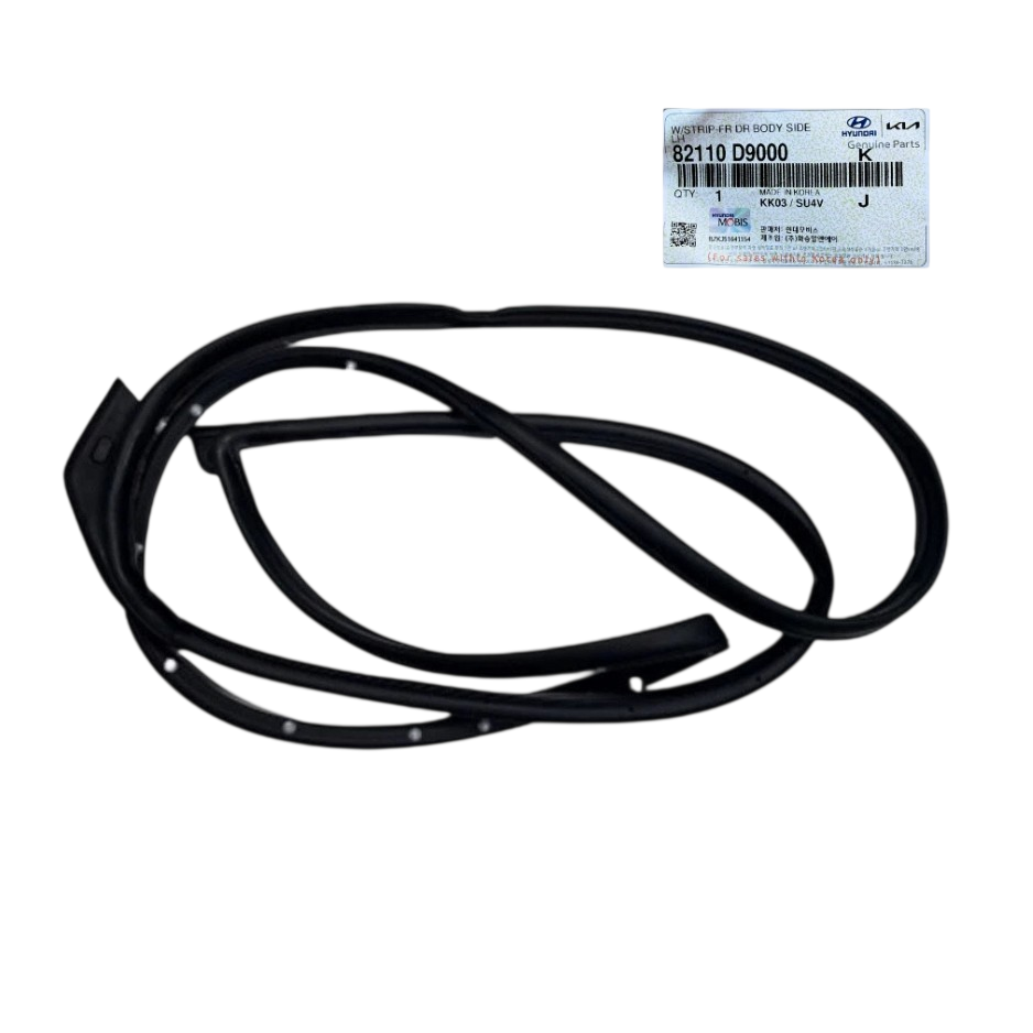 GENUINE 82110D9000 Front Driver Door Body Weatherstrip Left Side For Kia Sportage 2017-2022 OEM