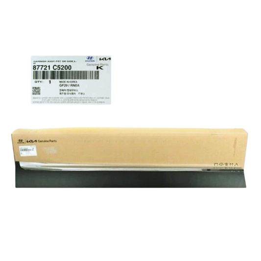GENUINE 87721-C5200 Front Door Lower Molding Left Driver for KIA SORENTO 16-20